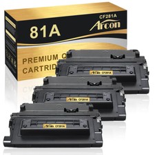 3PK CF281A Toner For HP 81A LaserJet Enterprise M604n M604dn M630h M630dn picture