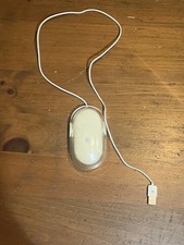 Apple Macintosh Pro Optical Mouse M5769 White USB Mouse Tested Works picture