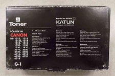 3 Genuine Canon G-1 Black Toner Cartridges - NP Series OEM NEW -  picture