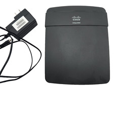 Cisco Linksys E900 Wireless N Wi-Fi Router 300 MBPS 4-Port 10/100 w/Power Cord picture
