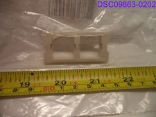 Qty = 2: Commscope White FP Type Double Port Adapter Housing P/N 760008664 picture