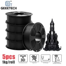 5kg 1kg/roll Regualr PLA Black GEEETECH 3D Printer Filament 1.75mm Consumables picture