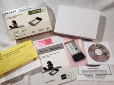 BELKIN Wireless G Plus Network Card F5D7011 PCMCIA laptop 802.11g 802.11b picture