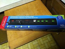 Sunbeam Advanced 7 Outlet Power Strip-New-Fixed US Shipping picture