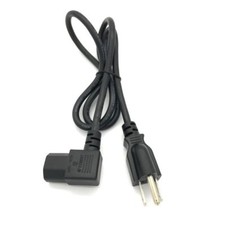 3FT RIGHT ANGLED 90° AC REPLACEMENT POWER CABLE CORD FOR SAMSUNG LG LCD TV HDTV picture