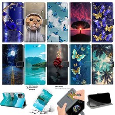 Flip Cat Butterfly Flower Wallet Cover Case For A56 A36 A16 A15 A23 A25 A24 picture