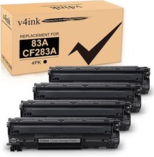 4PK CF283A Toner Compatible  For HP LaserJet Pro M127fw M127fn M125nw M201dw picture