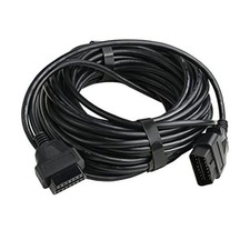50 Feet / 15 Meter OBD2 OBDII Full 16 Pin Car Male to Female Extension Cable picture