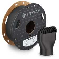 Polymaker Fiberon PA6CF20 Carbon Fiber Nylon Filament 1.75mm, Black, 0.5kg picture