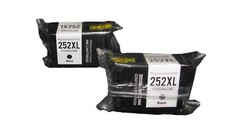 Two (2) Replacement Black Ink Cartridge 252XL NIB picture