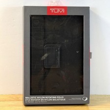 TUMI iPad Mini 4 Ballistic Nylon Rotating Folio Case Black TUIPD 002 NBLK picture