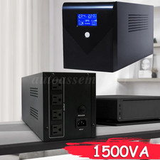 UPS Uninterruptible Power Supply 1500VA/900W Offline Backup Type With Battery picture