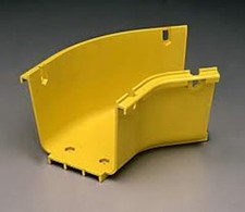 NEW FGS-MH4E-A ADC TE COMMSCOPE FIBERGUIDE 4 X 4 INCH 45 DEGREE HORIZ ELBOW picture