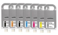 Set 7 PFI-3700 PFI-2700MBK Ink Tank fit Canon IPF  GP-2600s GP-4600s GP-6600s picture