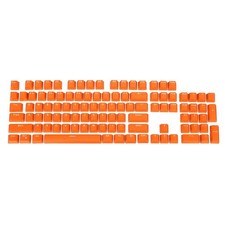 Mechanical Keyboard Keycaps 1 Set Keyboard Replacement ABS 104 Keys, Orange picture