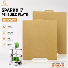 Build Plate Double Sided Texture PEI For Creality SPARKX i7 3D Printer Parts picture