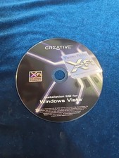 CREATIVE Xtreme Fidelity X-Fi Installation CD for Windows Vista picture