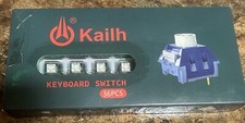 Kailh Keyboard Switch 36 PCS. Black And White picture