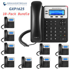 10 Grandstream GXP1625 Small Business Office HD IP Phone 2 Line PoE Lot Bundle picture
