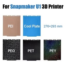 PEY PEO PET PEI Sheet Build Plate 276×293mm 3D Printer Platform For Snapmaker U1 picture