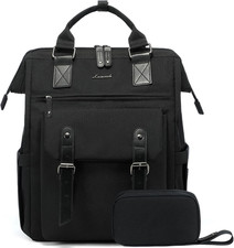 Laptop Backpack for Women Work Travel Commuter Backpack Business Computer Bag Do picture
