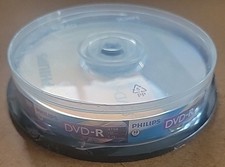 Philips 4.7 GB DVD-R 10Ct Spindle (DM4S6B10F/17) 10 Discs picture