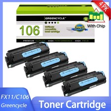 4PK Black C106 Toner for Canon 106 Image Class MF6540 MF6550 MF6590 MF6595 picture
