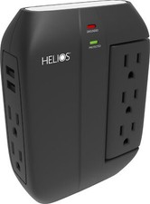 Ethereal Helios AS-P-5R Wall Tap with Swivel Outlets -Black picture