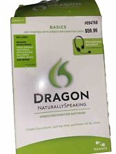 Dragon NaturallySpeaking Speech Recognition Software Basics Version 11 By Nuance picture