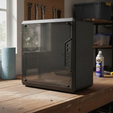 Micro-ATX PC Case with Transparent Panel & High Airflow - Master Box Q300L picture