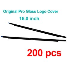 200PCS New LCD Trim Bezel Front Cover Logo Glass for MacBook Pro 16