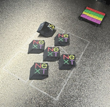 NeXT CUBE Computer  Logo 3d Printed HD SCALE 2mm Replace Cube Logo Color Matched picture