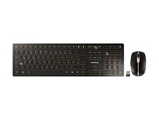 Cherry DW 9100 SLIM Wireless Mouse Keyboard Combination Black JD-9100DE-2 picture