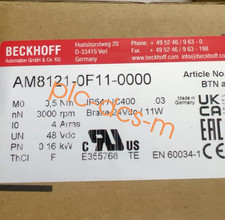 1PCS NEW BECKHOFF AM8121-0F11-0000 Servo motor shipping Via DHL/Fedex picture