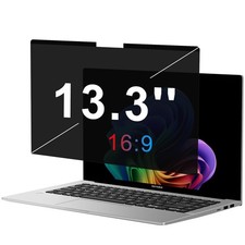 OMOTON Magnetic Laptop Privacy Screen 13.3 Inch 16:9, Anti-Spy Filter, Matte ... picture