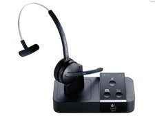 Logitech BH970 Wireless Headset with Mic Mono DECT Headset by Jabra - Black picture