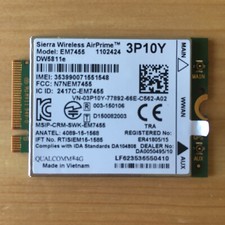 ✅ Dell Sierra Wireless AirPrime EM7455 DW5811e 4G WWAN Part# 3P10Y ✅ 100% Work picture
