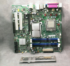 INTEL DQ965GF LGA775 MOTHERBOARD D41676-603 WITH 2.13GHz CORE 2 DUO CPU picture