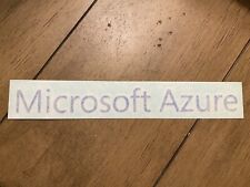 Microsoft Azure Vinyl Peel-off Transfer Promo Decal picture