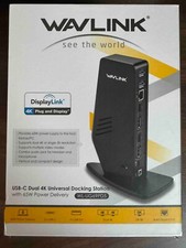 WAVLINK Laptop Docking Station Thunderbolt 4/3 Multi Display HUB PC Montior HDMI picture