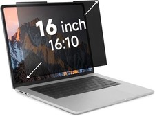16 Inch 16:10 Removable Anti Glare Nano-Suction Privacy Screen Shield for Laptop picture