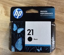 HP 21 C9351AN Black Ink Cartridge Expiry 10/2015 New Sealed Genuine OEM picture