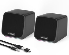 Computer Speakers for Desktop PC,Desktop Speakers,Small Computer Speakers USB Po picture