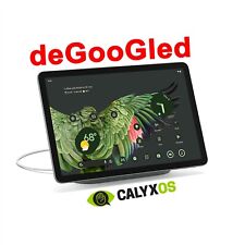 deGoogled Pixel Tablet 128GB Wi-Fi Porcelain Calyxos or Graphene -1464 picture