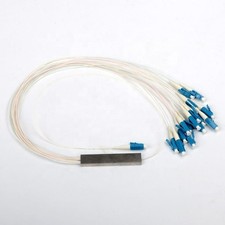 0.9mm Mini Steel Tube FTTH LC UPC Fiber Optic Splitter Box x4 1x8 1x16 Splitter picture