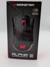Monster Alpha 9.0 RGB Wired Customizable Gaming Mouse & Programmable LED | 7806 picture