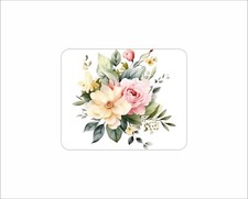 Floral Flower Mouse Pad Bouquet Bunches Watercolor Colorful A Ladys Favorite picture