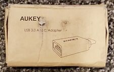 Aukey CB-A1 (3-Pack) USB 3.0 A to C Adapter Converter White picture