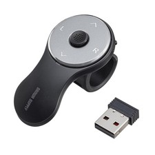 Sanwa Supply Wireless Ring Mouse 3 MA-WRING3BK picture