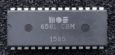 MOS 6581 CBM SID Sound Chip – Original Commodore 64 Audio IC – Vintage Tested picture